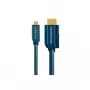 Micro-HDMI+Adapter Cable Ethernet(HDMI A/HDMI Micro D) - 5,0 m high-speed adapter HDMI na Micro-HDMI