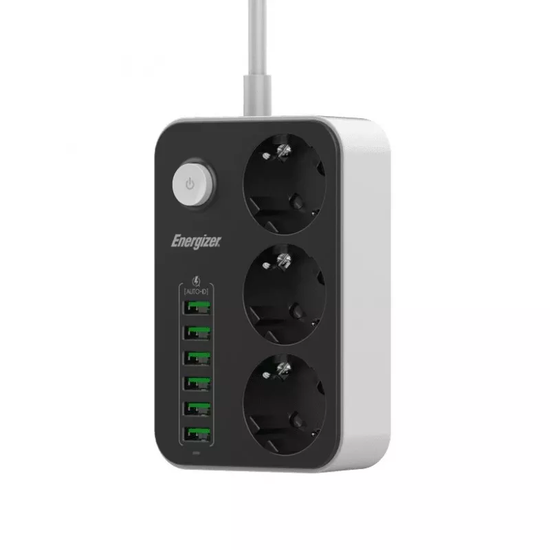 Przenośny powerbank Energizer EPB2500W01EU 2500 mAh z wyjściem USB, kompaktowa ładowarka