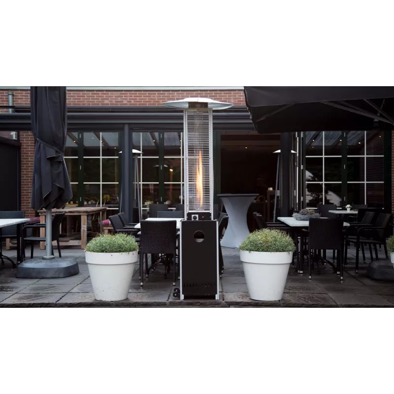 SUNRED Heater Flame Torch Gas | SFT15B | Patio | 12000 W | Czarny