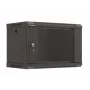 Szafa wisząca LANBERG WF03-5306-10B 6U, 60 kg, zamek na klucz, czarna
