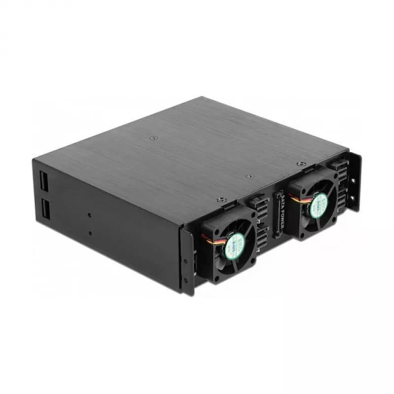 5.25? Wechselrahmen für 4 x 2.5? U.2 NVMe SSD mit abschließbaren Trays