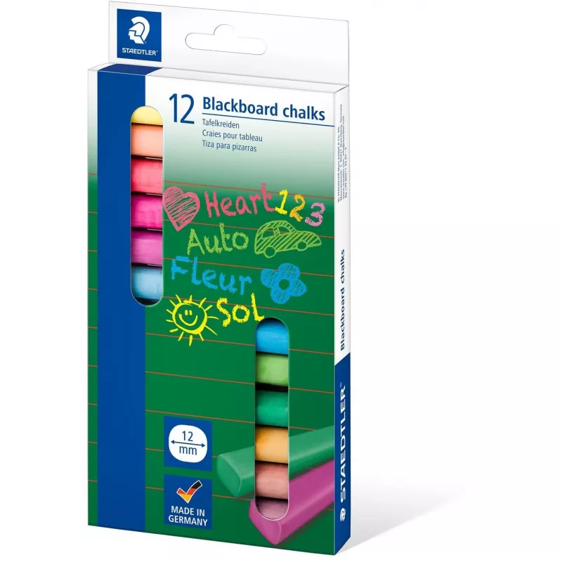 Kreda do pisania Staedtler 2360 Wielokolorowa 12 szt.