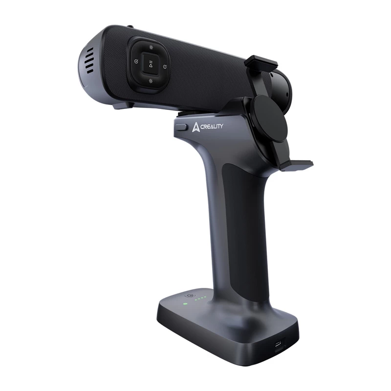 Skaner 3D Creality Sermoon X1 — precyzja 0,02 mm, Wi‑Fi 6, 34 lasery, NIR, czarny