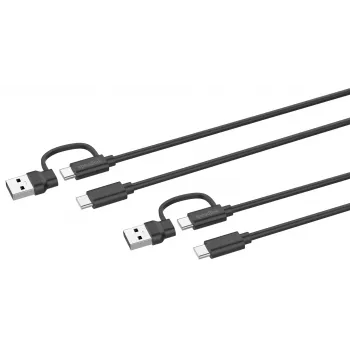 Kabel USB 3.2 Gen 1 (3.1 Gen 1) Speedlink SL-460101-BK, 3 m, USB A/USB C na USB C, czarny