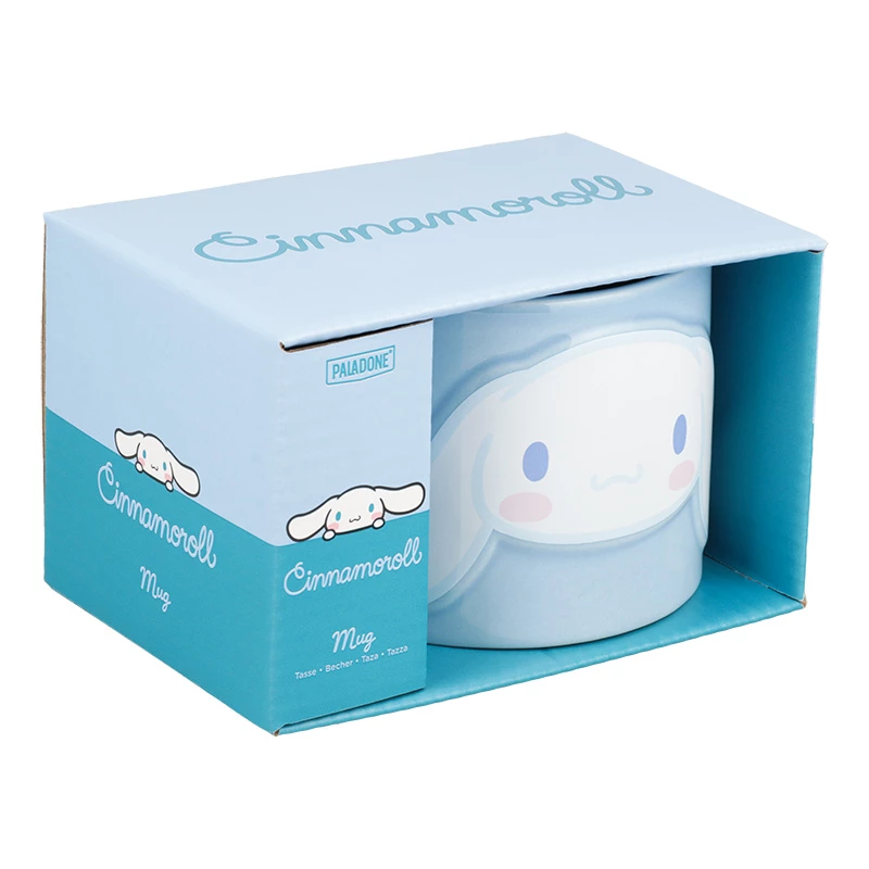 Kubek Paladone Paladone Cinnamoroll z wytłoczonym wzorem – ceramiczny kubek z postacią z wytłoczonym motywem Cinnamoroll