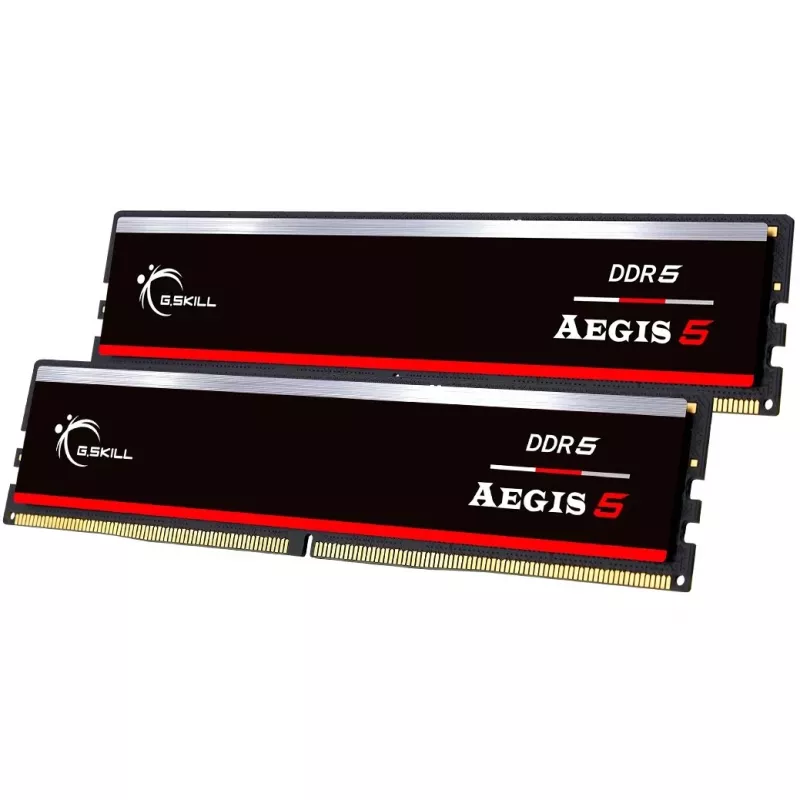 DIMM 64 GB DDR5-5200 (2x 32 GB) Dual-Kit, Arbeitsspeicher schwarz, F5-5200J4040A32GX2-IS, Aegis 5, INTEL XMP, AMD EXPO