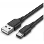 Kabel USB-C – USB 2.0 / 1,5 m czarny CTHBG Vention