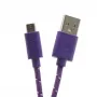 Sbox USB->Micro USB 1M USB-1031U fioletowy