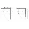 Chłodziarko-zamrażarka Bosch Serie 4 KGN497ICT 440 l C stal nierdzewna