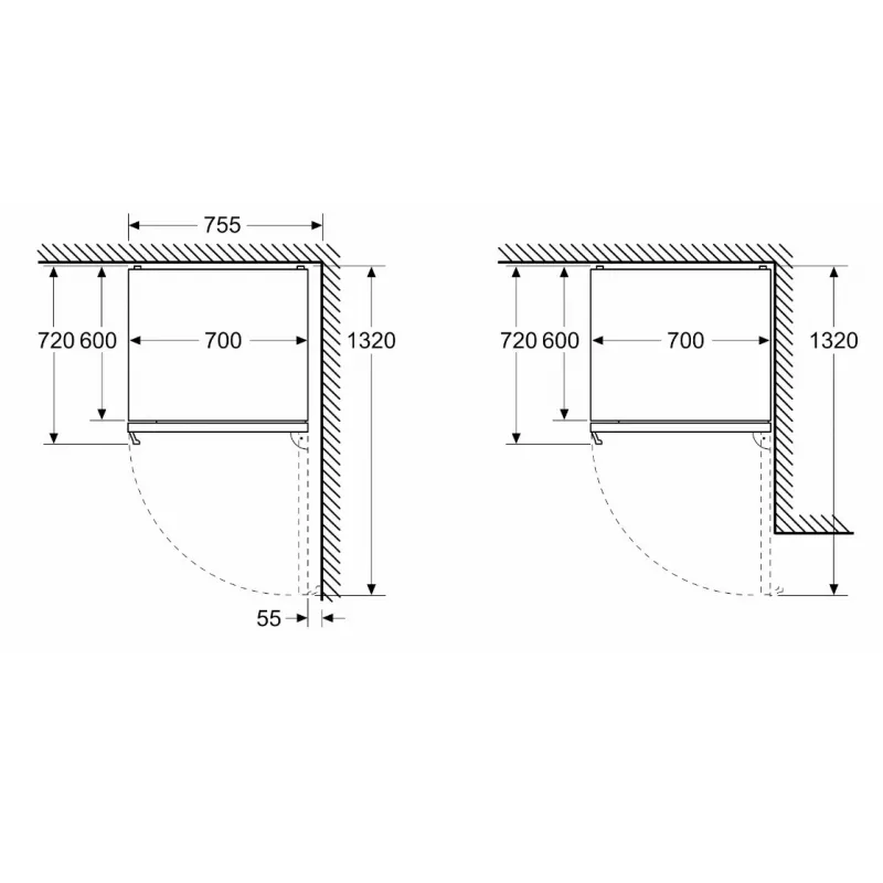 Chłodziarko-zamrażarka Bosch Serie 4 KGN497ICT 440 l C stal nierdzewna