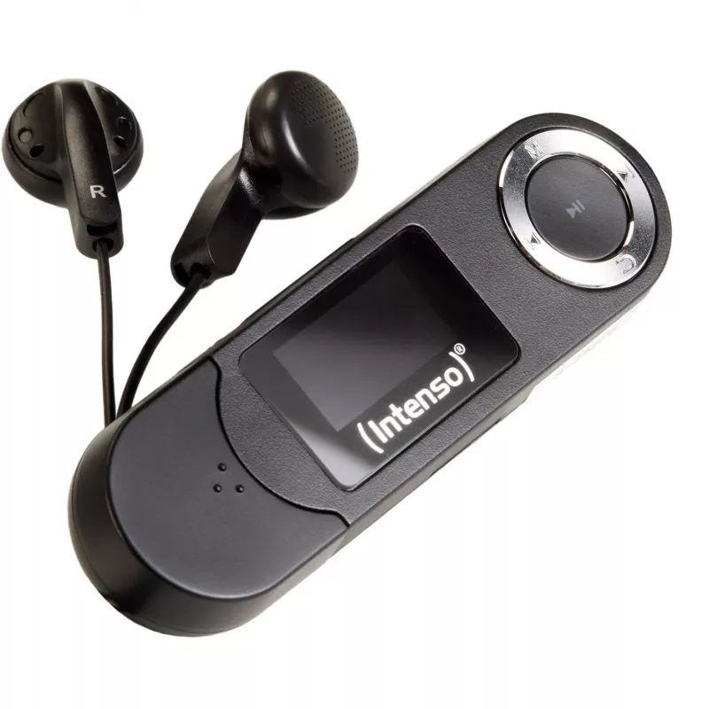 Intenso Music Walker - odtwarzacz multimedialny - 16 GB - czarny