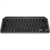 Logitech Master Series MX Keys Mini dla Mac - Klawiatura - kompaktowa - podświetlana - bezprzewodowa - Bluetooth LE - AZERTY - francuski - kosmiczna szarość (920-012646)