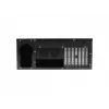 Obudowa rack LANBERG SC01-3504-10B, 1x 3,5 cala + 1x 2,5 cala zatoki, 7 slotów rozszerzeń, 2x 120 mm przednie wentylatory, USB2.0
