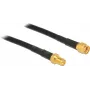 Kabel koncentryczny DeLOCK 1m CFD200 RP-SMA RP-SMA Czarny