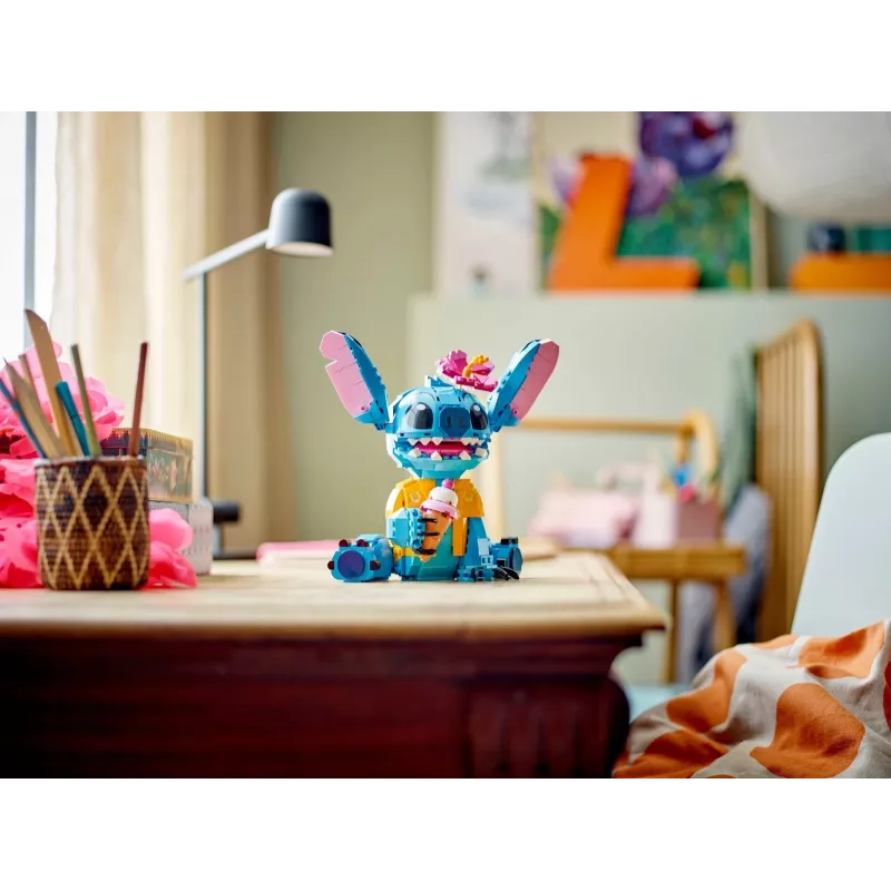 LEGO | Disney Stitch Zestaw do budowania dla dzieci z lodami w rożku 43249