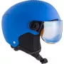 Kask ALPINA ZUPO VISOR QLite — kask narciarski dla dzieci, twarda skorupa, 54–58 cm, zintegrowany wizjer, Run System Ergo Snow