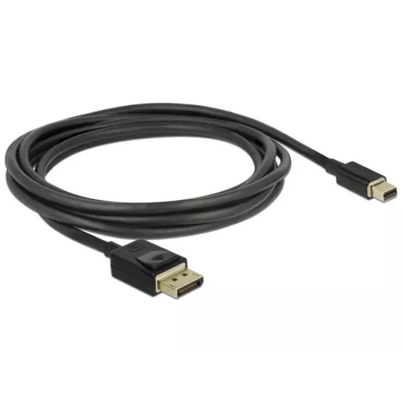 DeLOCK - Kabel DisplayPort - DisplayPort (M) na Mini DisplayPort (M) - 2 m - Czarny - Obsługa 8K