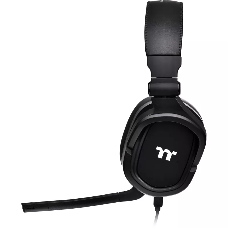 Tt eSPORTS Argent H5 - Zestaw słuchawkowy - Nauszne - Przewodowe - Wtyk 3,5 mm - Czarny (GHT-THF-ANECBK-30)