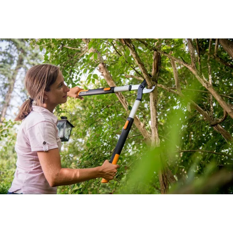 Fiskars SmartFit Telescopic Lopper 915mm L86 czarno-pomarańczowy (1013564)