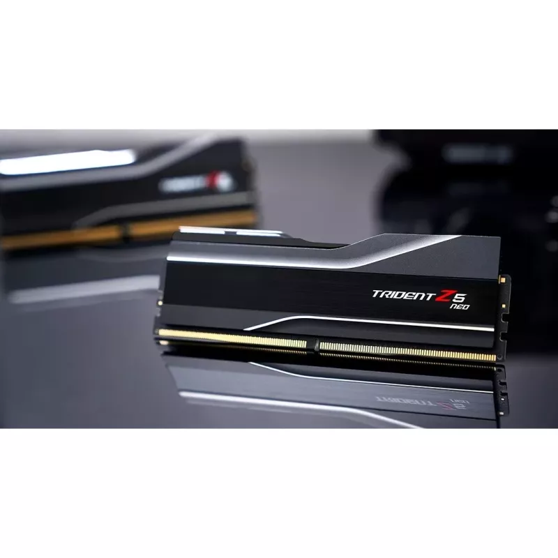 DIMM 32 GB DDR5-6000 (2x 16 GB) Dual-Kit, Arbeitsspeicher schwarz, F5-6000J3636F16GX2-TZ5N, Trident Z5 NEO, AMD EXPO