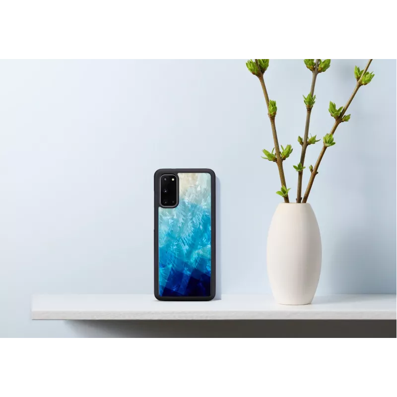 Etui ochronne iKins do Samsung Galaxy S20 — wykończenie niebieski lake i czarne