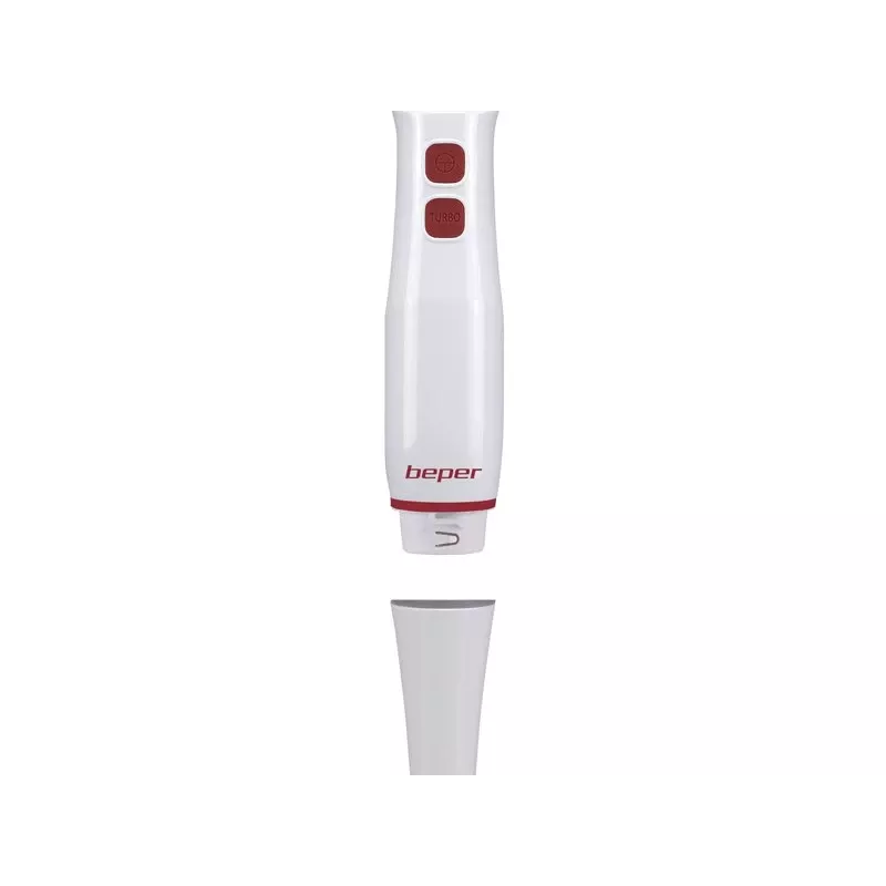 Blender ręczny Beper P102FRU003 czerwono-biały