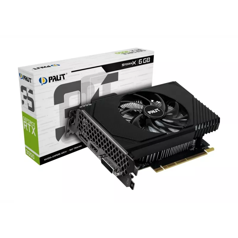 Palit GeForce RTX 3050 StormX 6GB GDDR6 Karta Graficzna