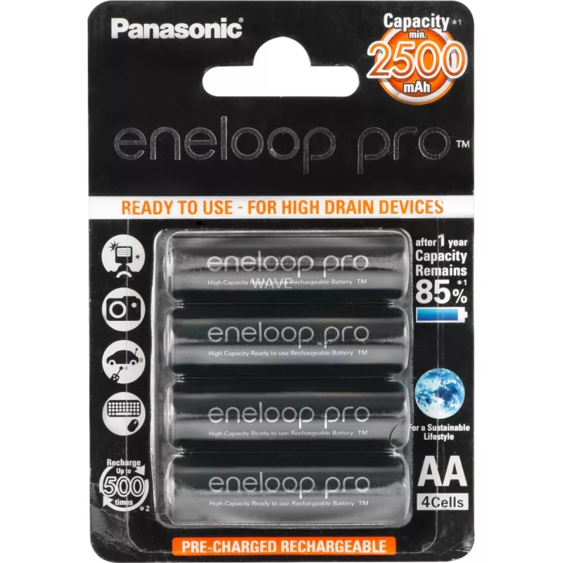 Akumulator AA Panasonic BK-3HCCE/4BE NiMH 1.2 V 4 szt.