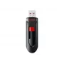 Pamięć USB SANDISK Cruzer Glide 32 GB USB Typ-A 2.0, wysuwana konstrukcja, ochrona hasłem, czarno-czerwona