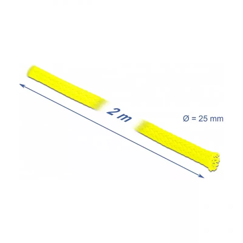 Osłona na kable DeLOCK 20750 żółta