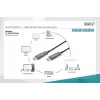 HDMI AOC Hybrid Fiber Optic kabel Digitus AK-330125-200-S