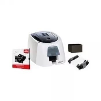 Evolis Taśma (monochromatyczna), czarna Taśma (monochromatyczna), Kompatybilna z: Edikio Access, do 500 kart, Kolor: czarny (RCT025NAA)