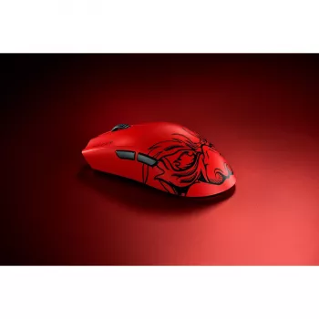 Mysz Razer Viper V3 Pro Faker Edition dla graczy, praworęczna, RF, bezprzewodowa + USB Type-C, optyczna, 35000 DPI