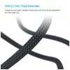 Magnetyczny pleciony kabel USB-C na USB-C FIXED FIXDBM-CC2-GR, USB 2.0, oplot pleciony, stała długość, szary