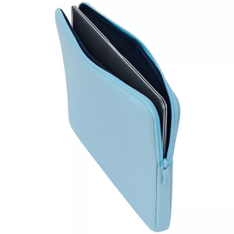 Etui na laptopa Rivacase Riva Szuzuka 14 cali Pastel niebieski — ochronne etui neoprenowe na laptopy 14 cali