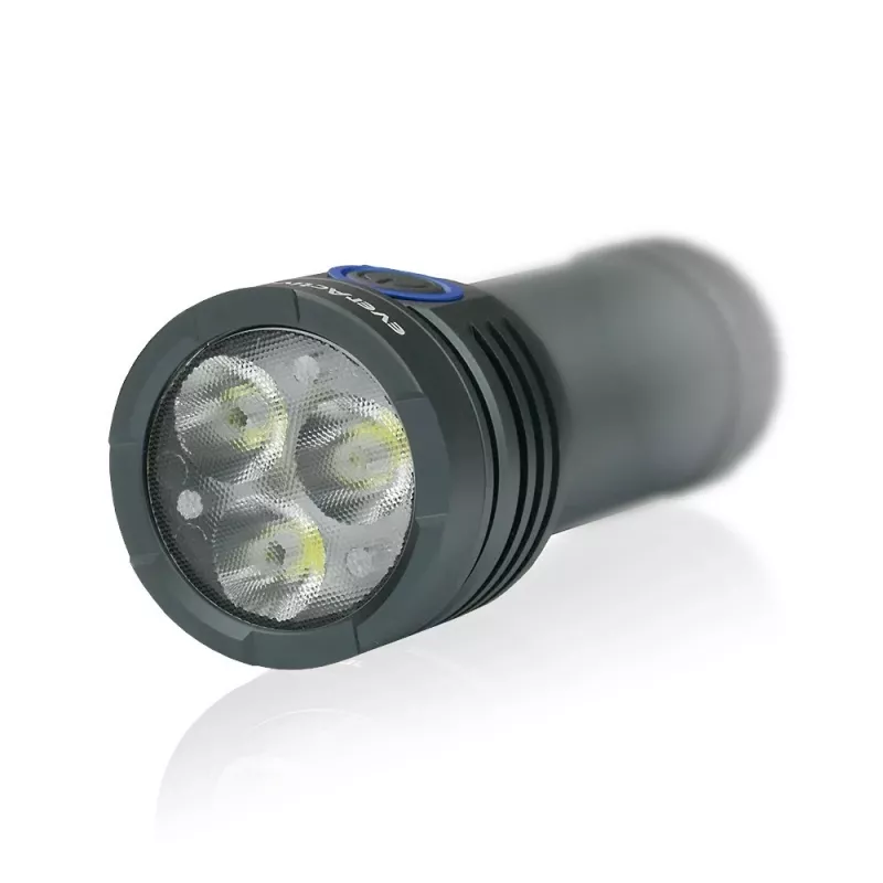 Latarka LED everActive LUMINATO R FL-3300R — 3300 lumenów, akumulatorowa