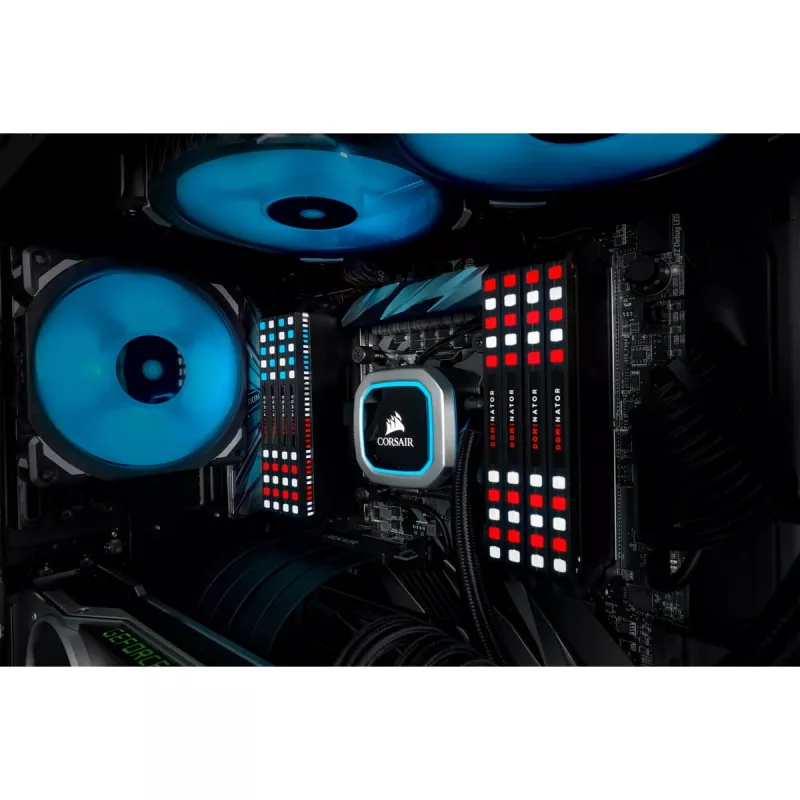 DIMM 16 GB DDR4-3200 2x 8 GB dual kit optimised for AMD black Dominator Platinum RGB INTEL XMP