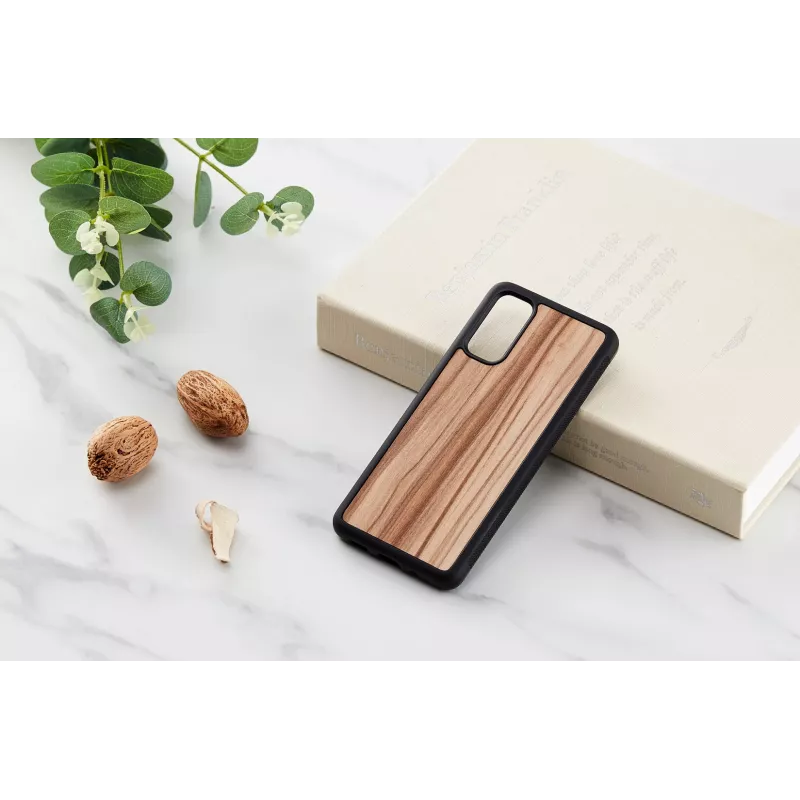 Etui na telefon man and wood Galaxy S20 cappuccino Czarny — ochronne etui do smartfona Samsung Galaxy S20