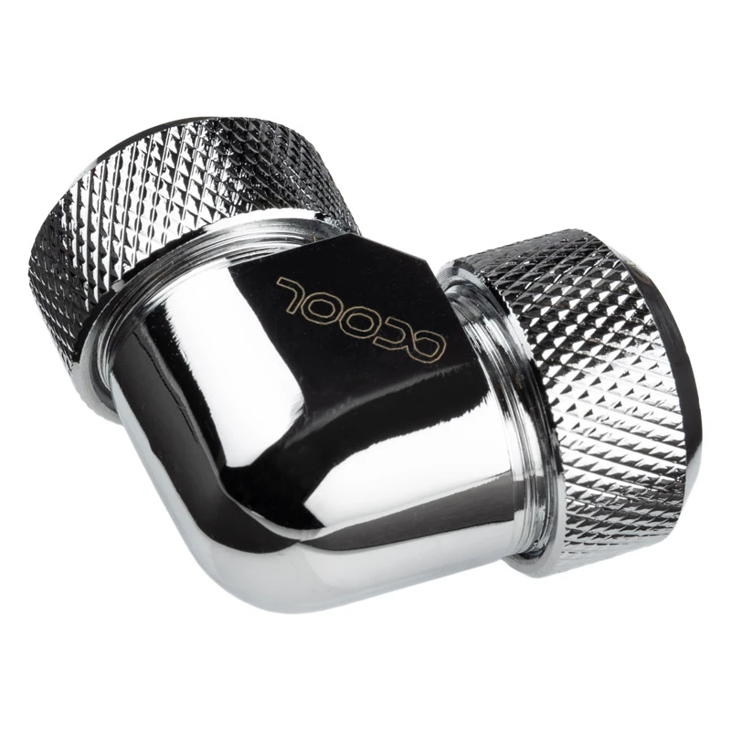 Alphacool 17410 Złączka mosiężna niklowo-srebrna 34 mm