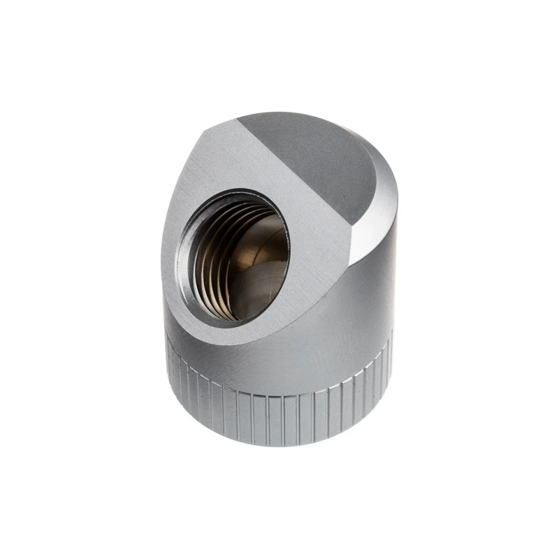 EK Water Blocks EK-Quantum Torque kątowy 45 stopni G1/4 cala AG na G1/4 cala IG - Obrotowy, satynowy tytan