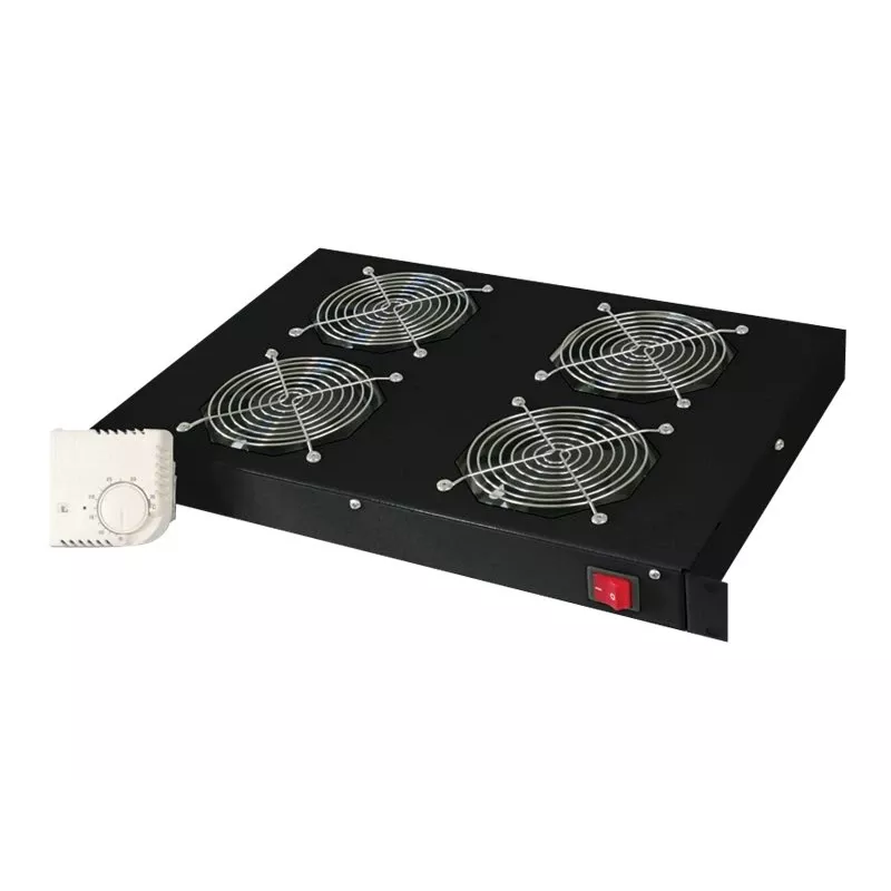 Panel wentylowany Digitus DN-19 FAN-4-HO-SW