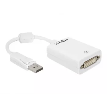 Kabel przejściówka wideo DeLOCK 61765 DisplayPort do DVI-I 0,125 m