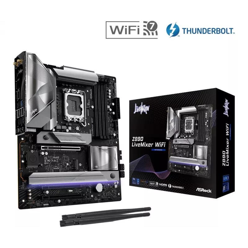 ASRock Z890 LiveMixer WiFi ATX Płyta Główna