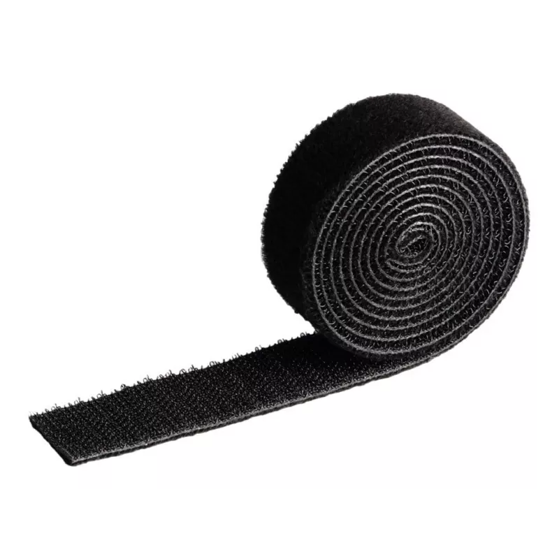 Opaska zaciskowa Durable Cavoline Grip 20 Rzepowa Czarna 503201