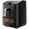 Airfryer Midea MAD1100DADK, 1850 W, podwójna pojemność 4,4/6,4 L