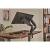 Ramie do monitora up up Economical Interactive Counterbalance Dual Monitor Arm matowa czerń VESA 75x75/100x100