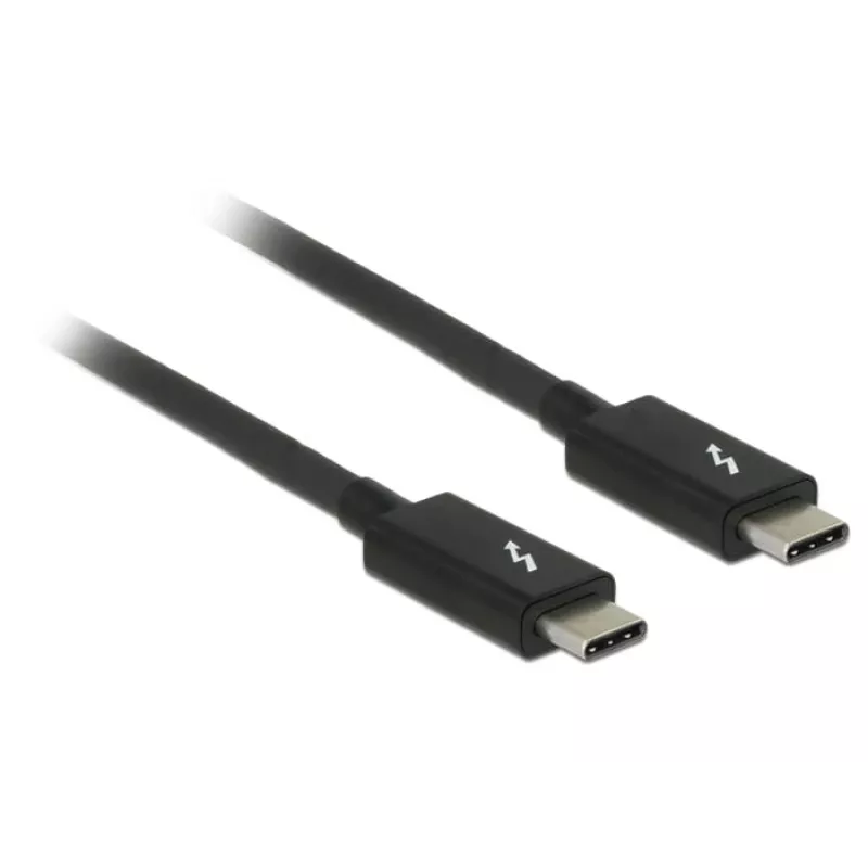 Kabel Thunderbolt DeLOCK 84845 1 m 20 Gbit/s Czarny
