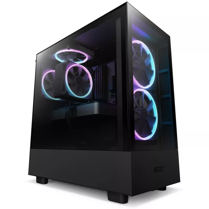NZXT T120 RGB Chłodzenie procesora powietrzne 12 cm Czarny 1 szt.