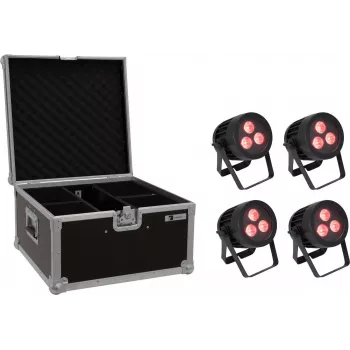 Zestaw lamp LED PAR EUROLITE 20000845 — 4×9W, stopień ochrony IP