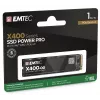 SSD Emtec X400 1 TB M.2 PCI Express 4.0 NVMe 3D NAND